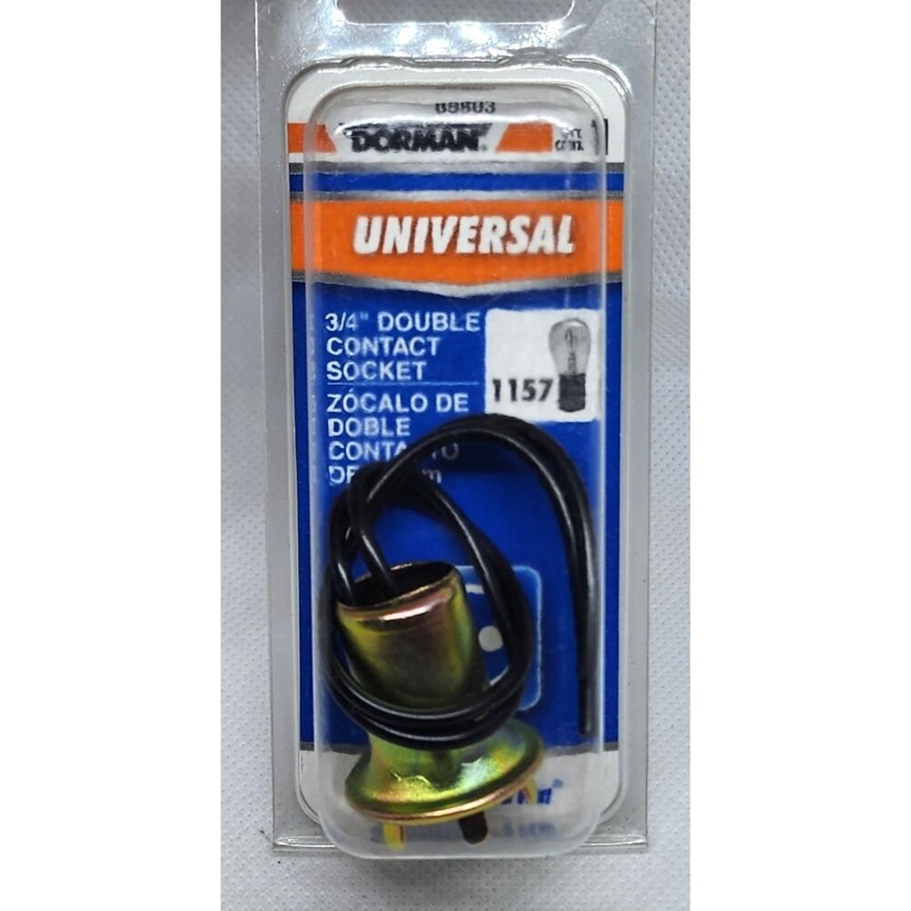 Adv Dorman Universal 3/4" Double Contact Socket For 1157 Bulb Conduct-Tite